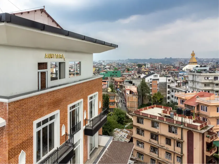 Hotels in Kathmandu with stunning stupa backdrop
