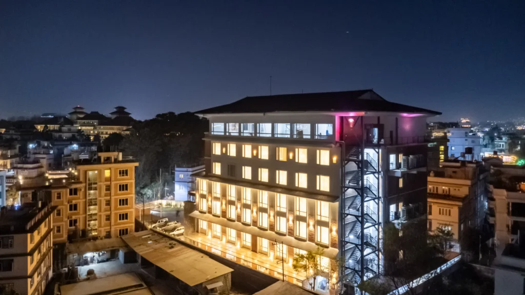 A Calm Escape in a Busy City in Hotel Anuttara