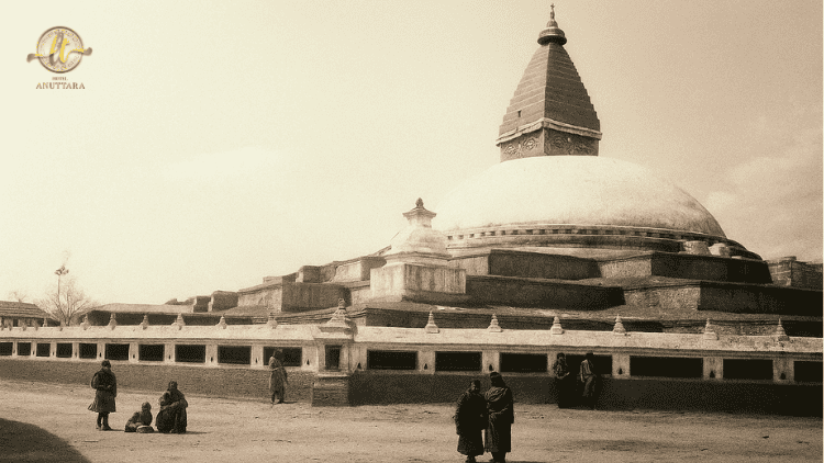 Historical View of Boudhnath Stupa