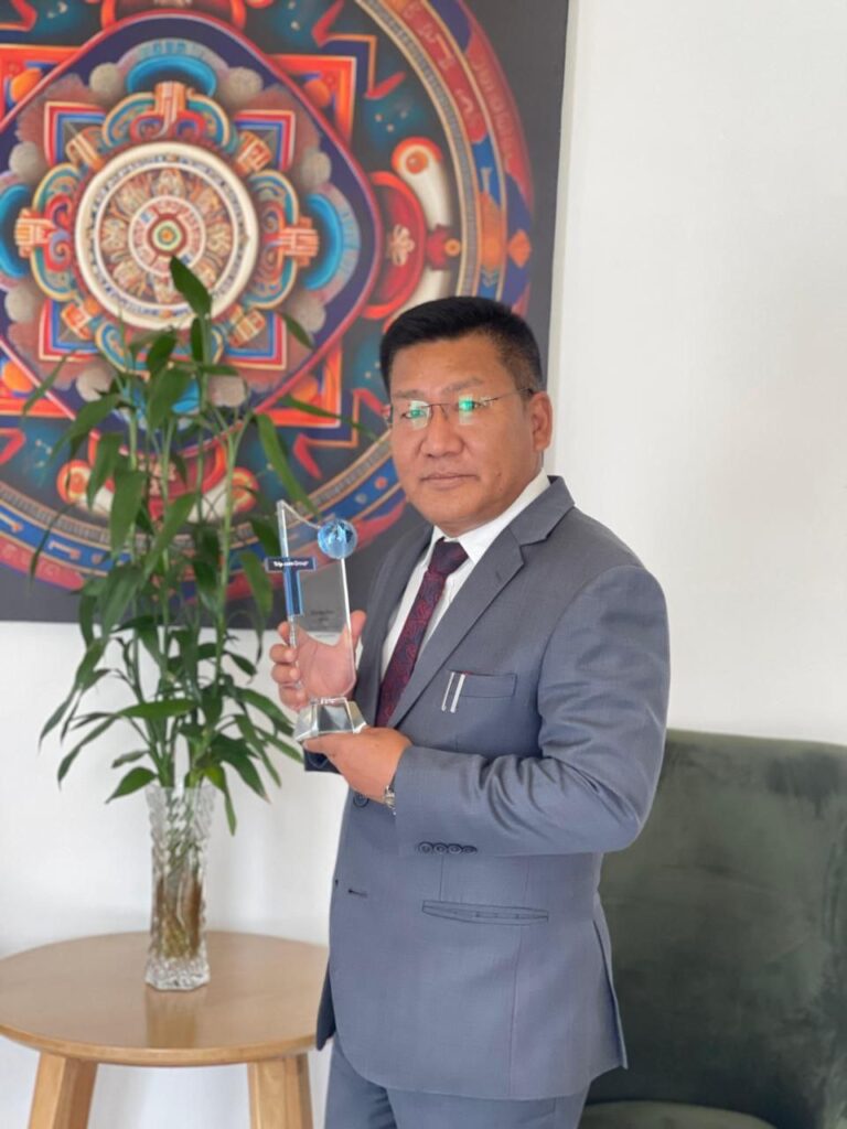 best hotel in boudha kathmandu award owner